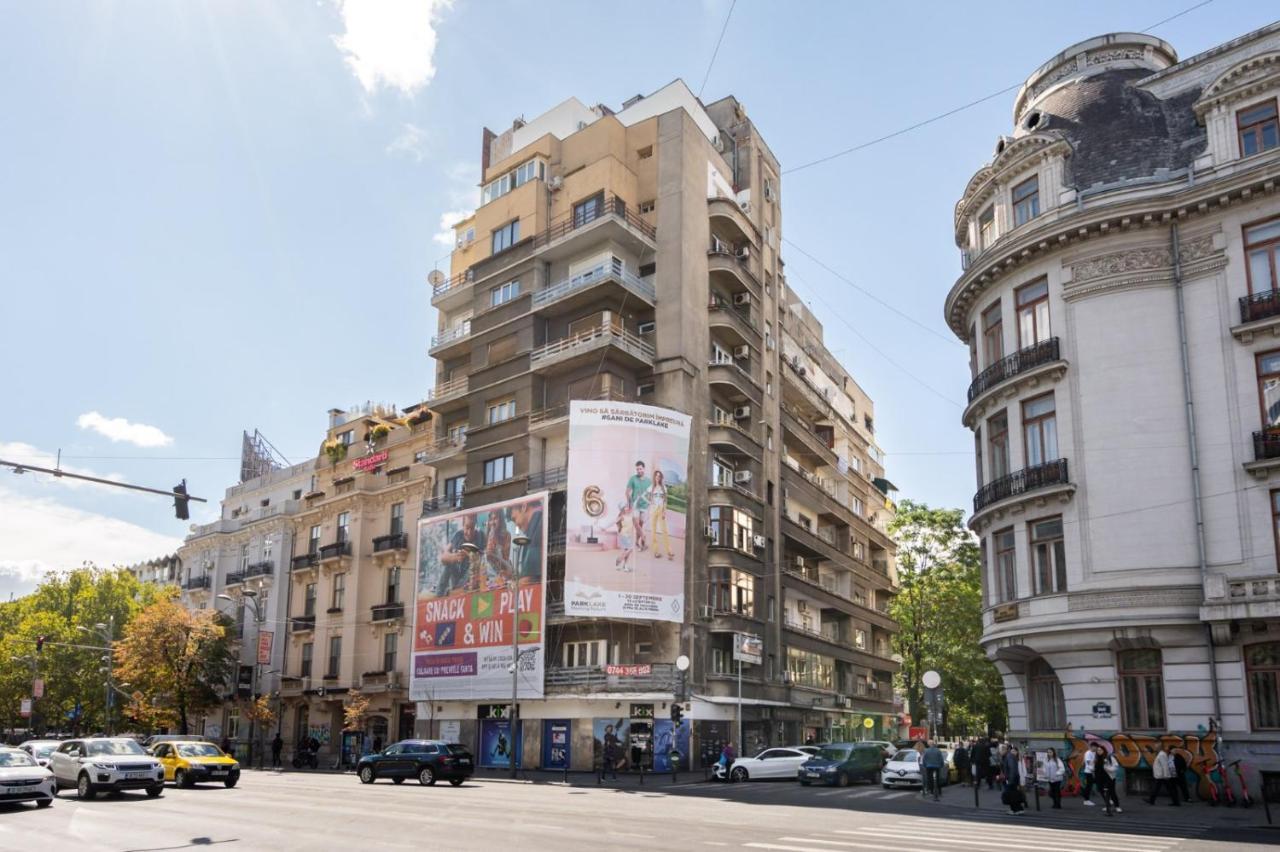 Spacious And Cozy Apartment In Central بوخارست المظهر الخارجي الصورة